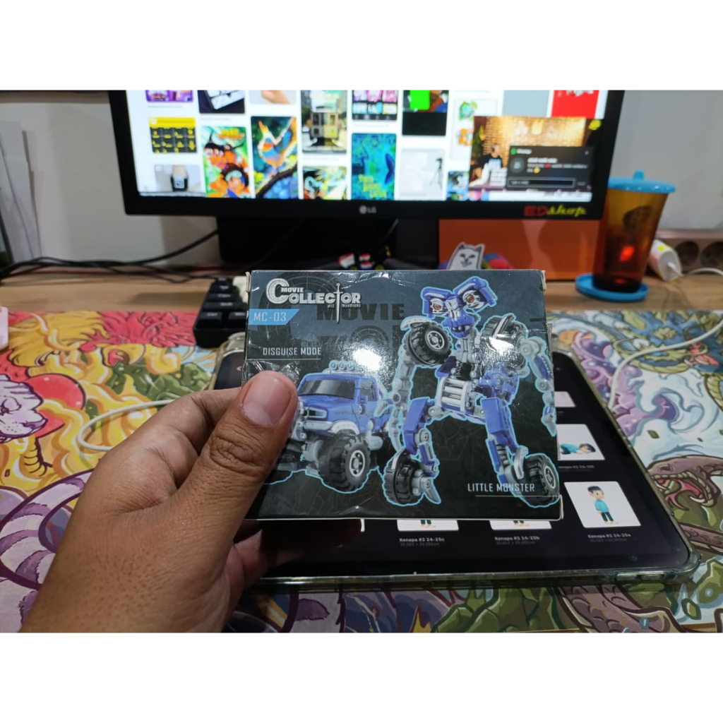 Dr. Wu MC-03 LITTLE MONSTER WHEELIE TRANSFORMERS