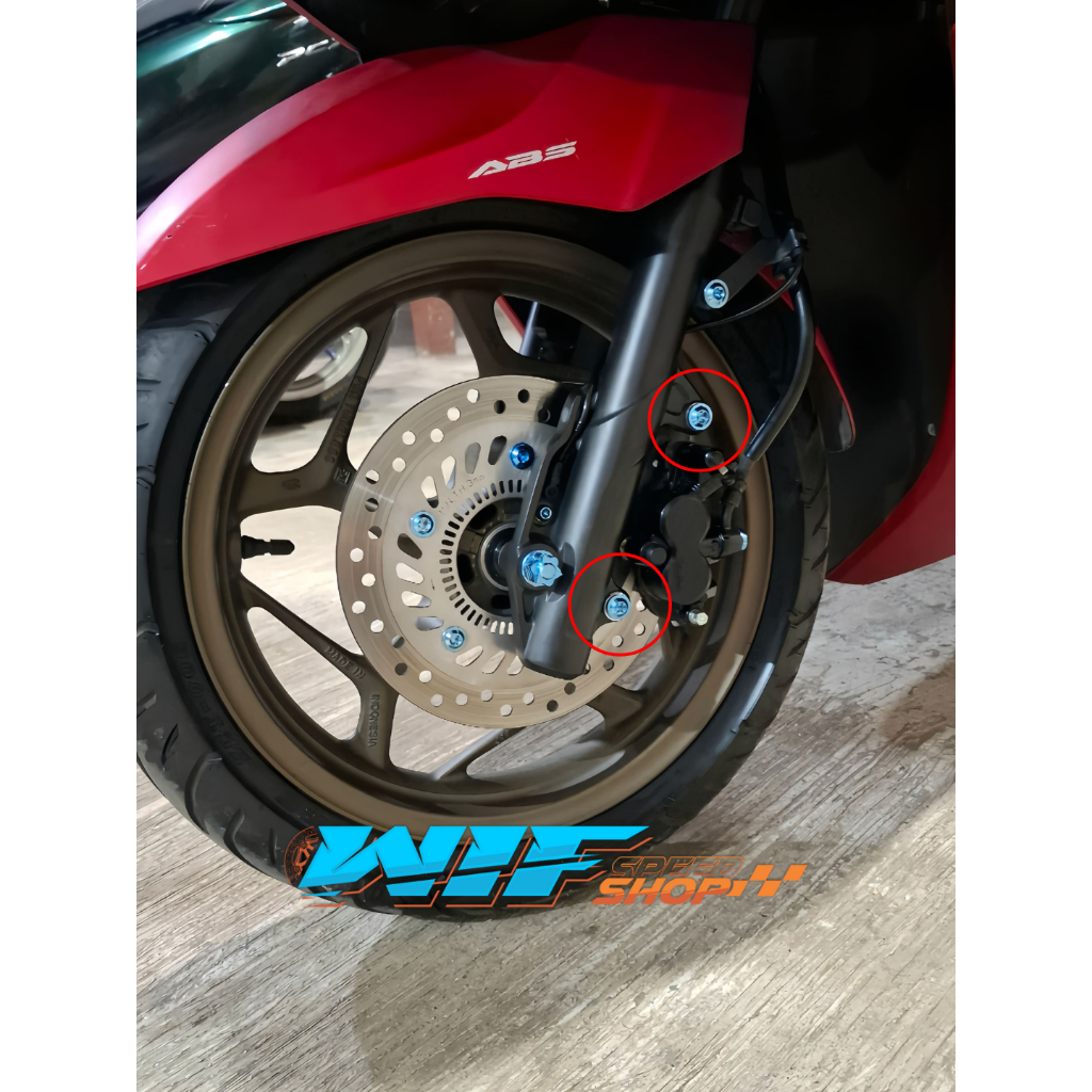 Baut Titanium kaliper PCX, Stylo