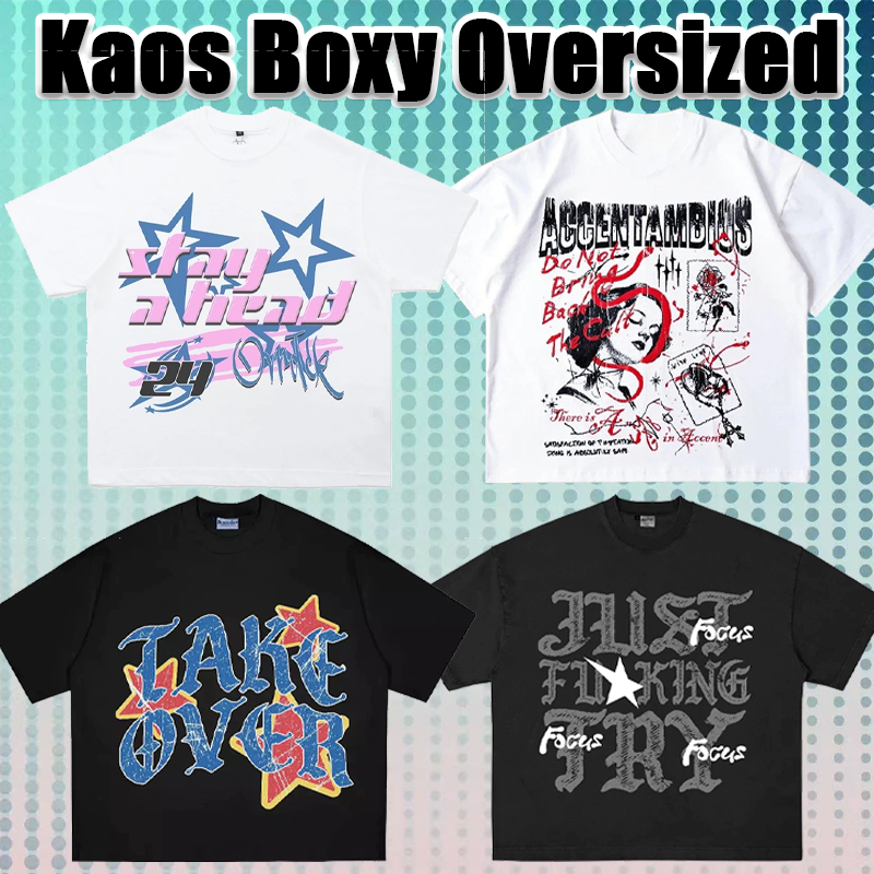 INSstudios Kaos Boxy Oversized t shirt oversize Massive Katalog  Fast Shipping+COD