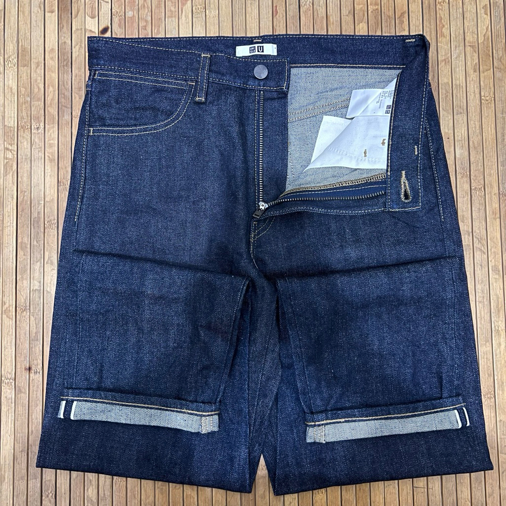 UNIQLO x UNDERCOVER INDIGO RAW DENIM SELVEDGE JEANS
