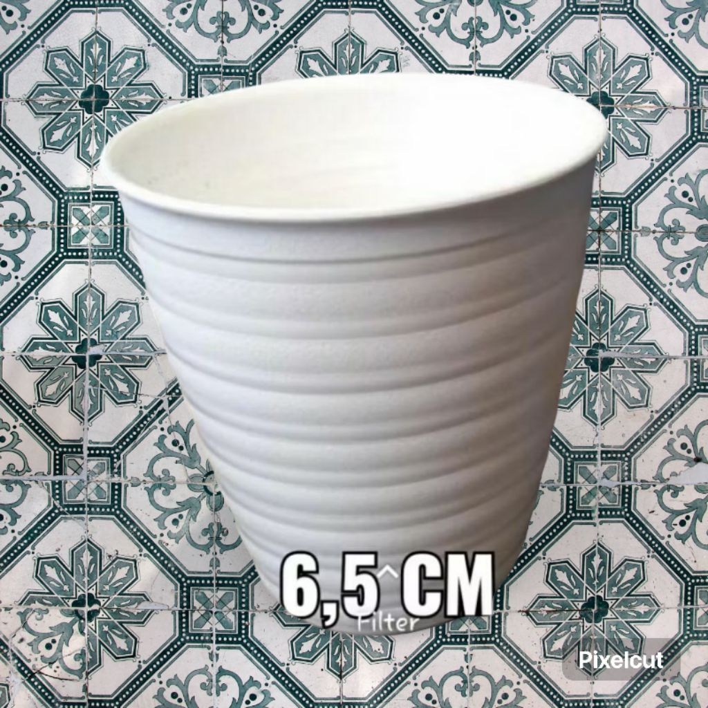 pot tawon putih 121, pot 12 cm,pot tinggi, mewah
