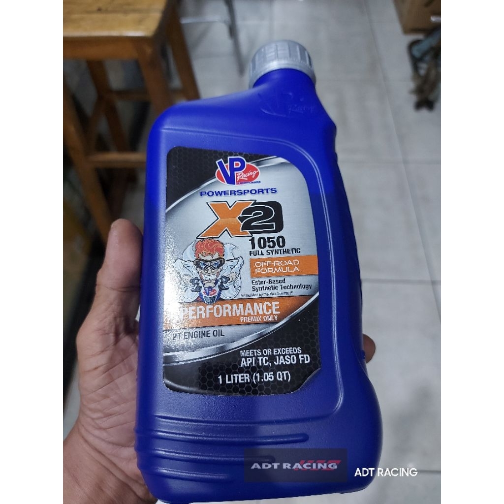 oli samping VP rAcing 2T full syntetik racing 1 liter