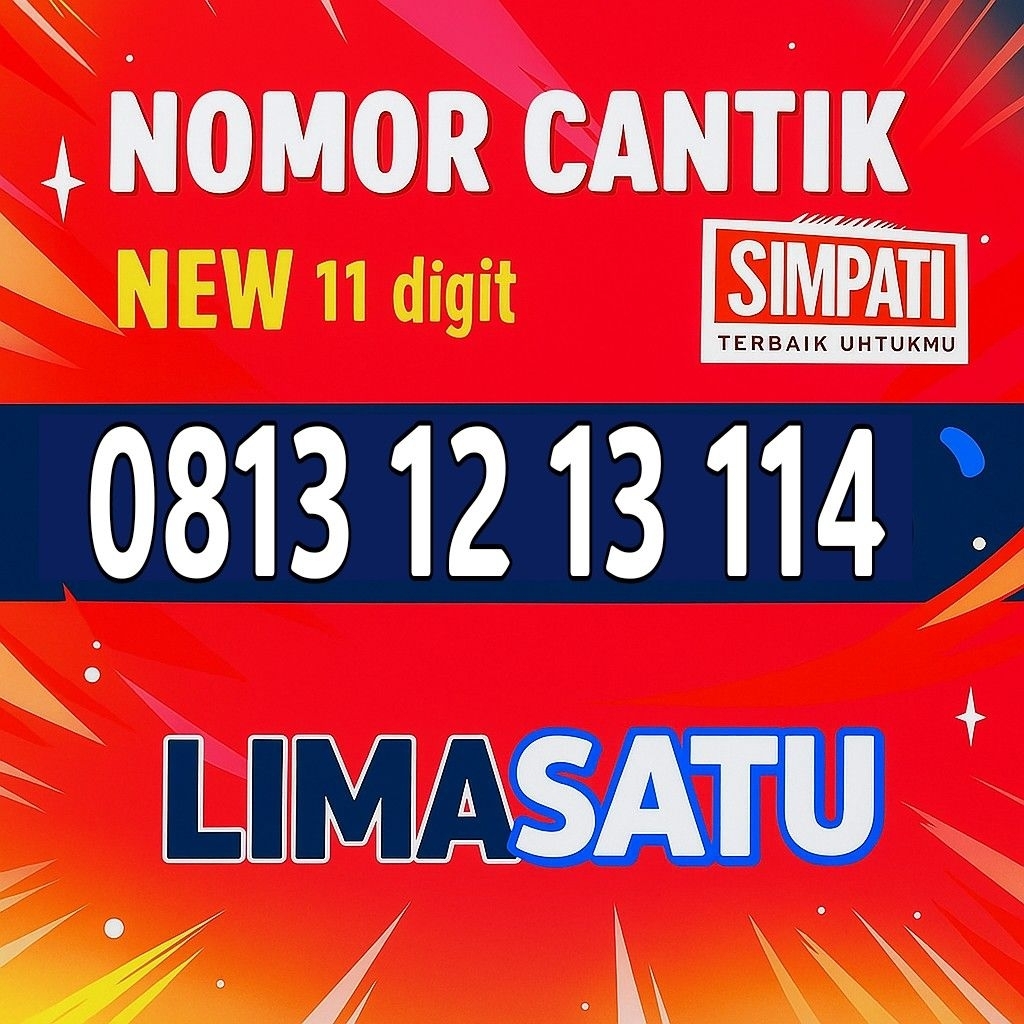 Nomor Cantik Simpati 11 digit Nomor Cantik Telkomsel 11 digit seri Belasan Unik