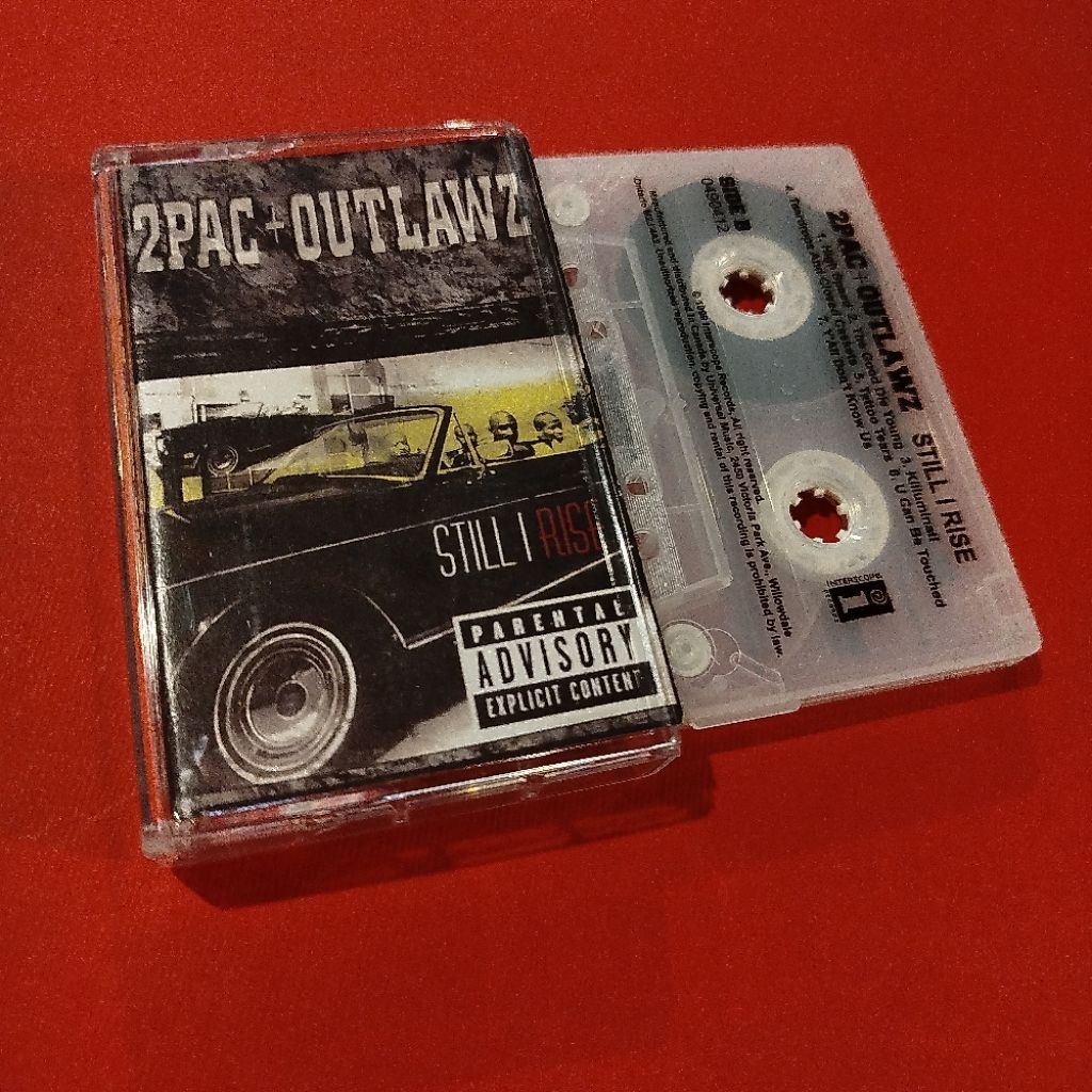 Kaset Pita 2Pac Tupac Still I Rise Bootleg Paten