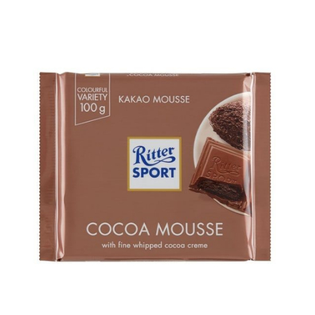 Ritter Sport Cocoa Mousse | Raisin Hazelnut 100gr