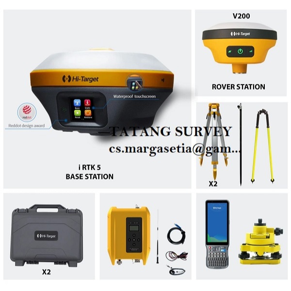 GPS Geodetik RTK Hi-Target V200