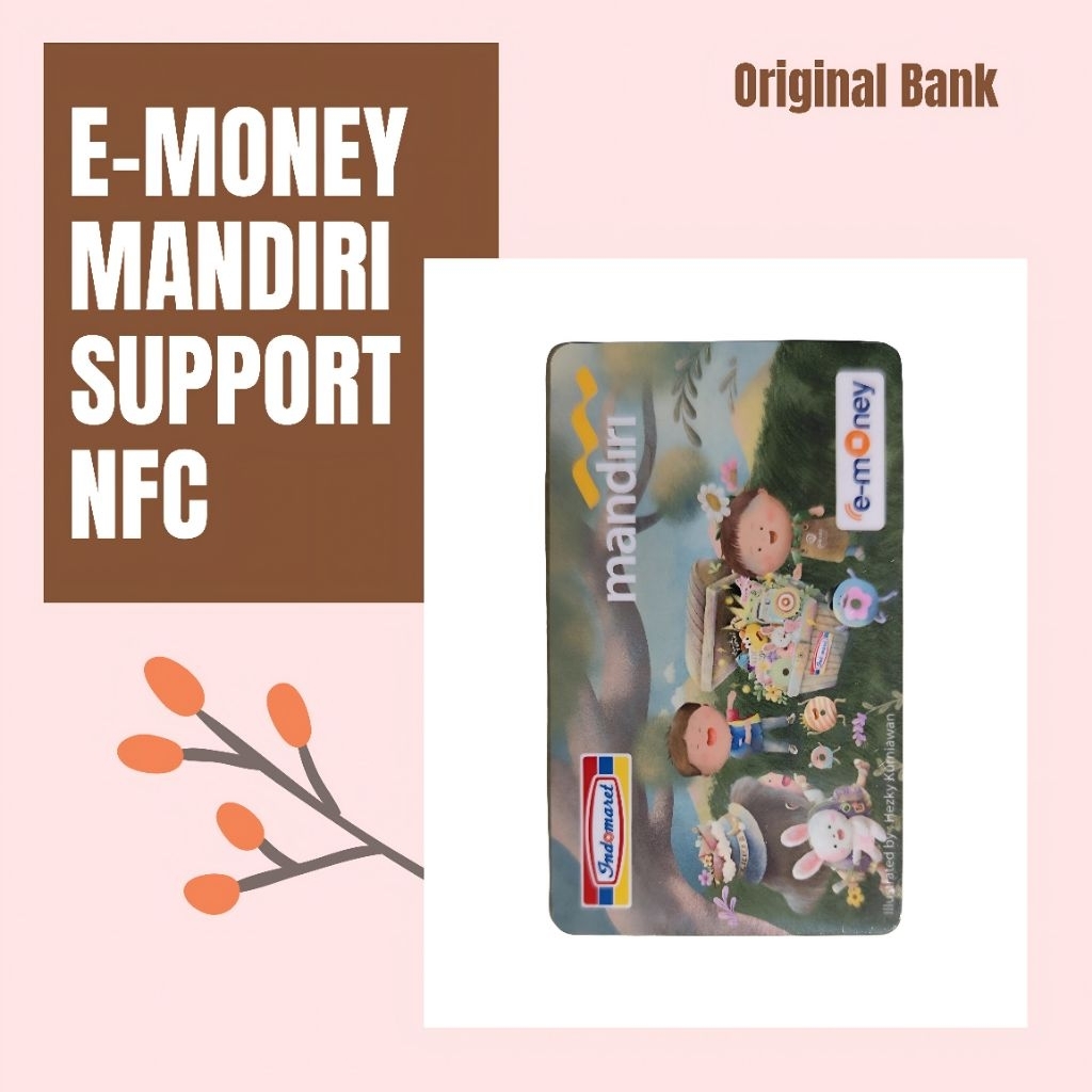 Kartu Emoney Mandiri Grosir Termurah/ Kartu Mandiri/ E-money Mandiri/ E-Money Card/ E-toll Mandiri/ 