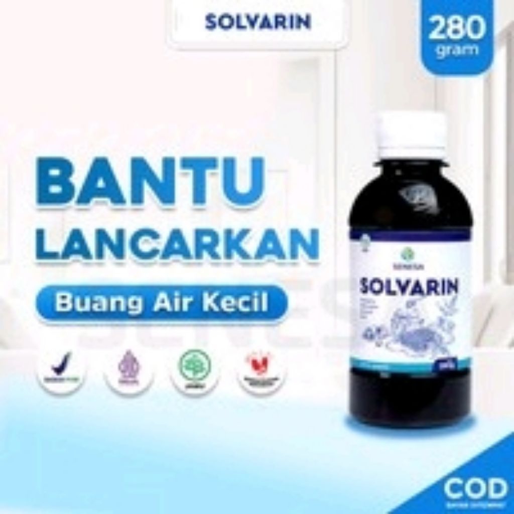 SOLVARIN - Madu SO,,LVA,,RIN Herbal Atasi ISK dan Kencing Tidak Tuntas Secara Alami