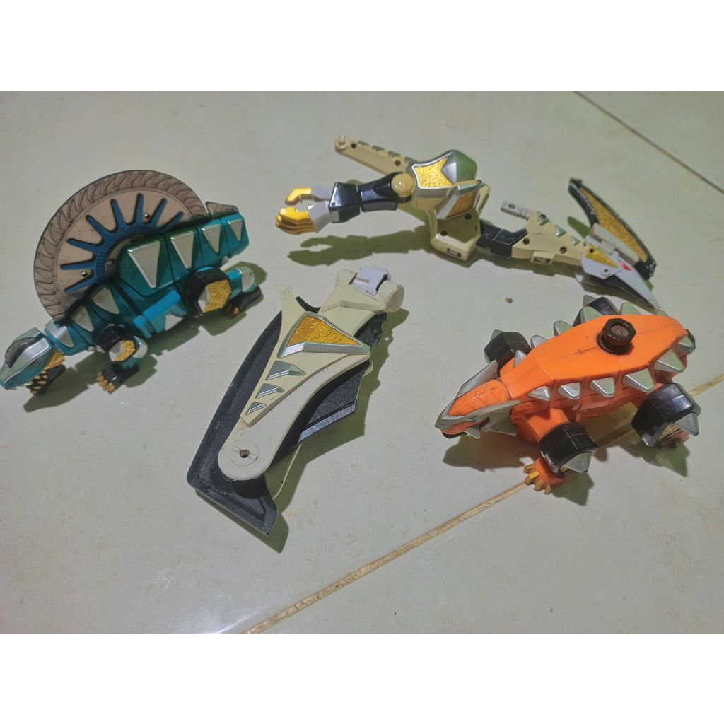 junk DX Megazord dino Thunder