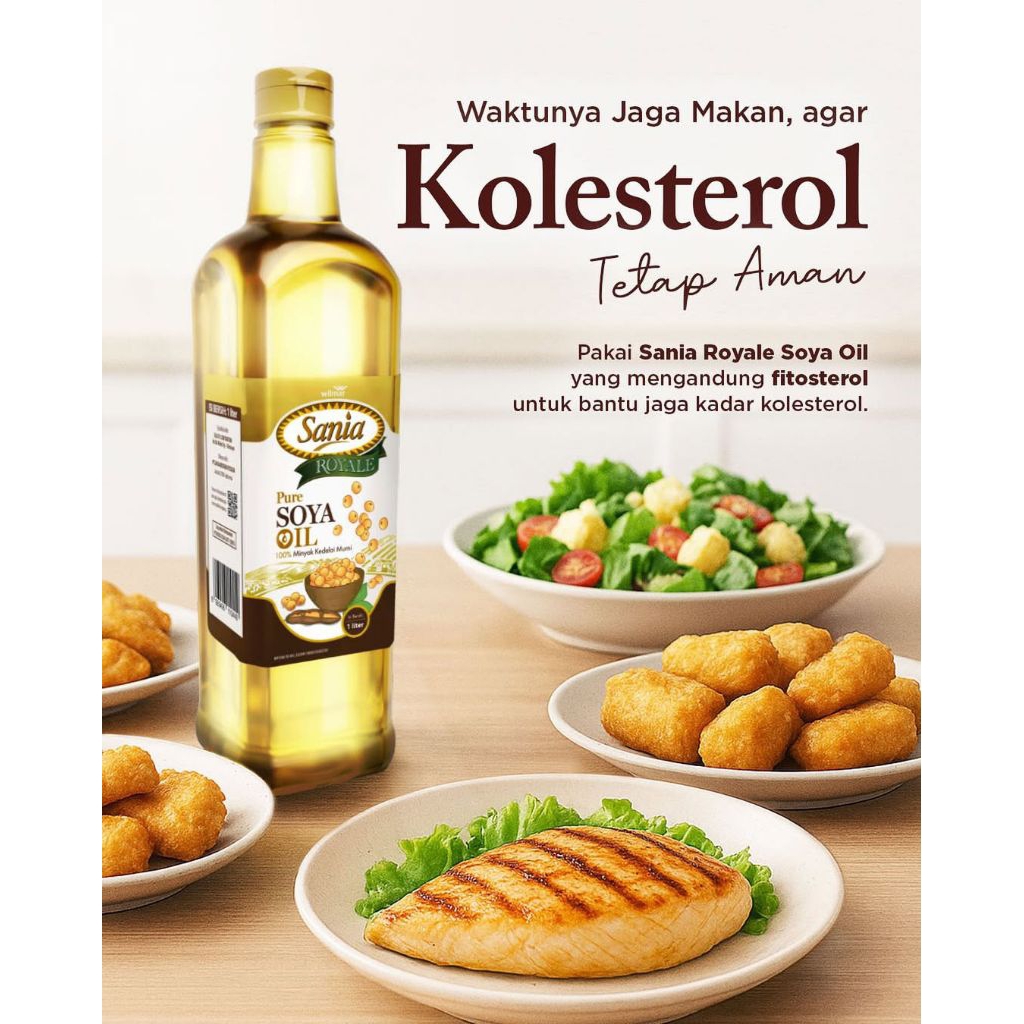 SANIA ROYALE SOYA OIL 1 LT