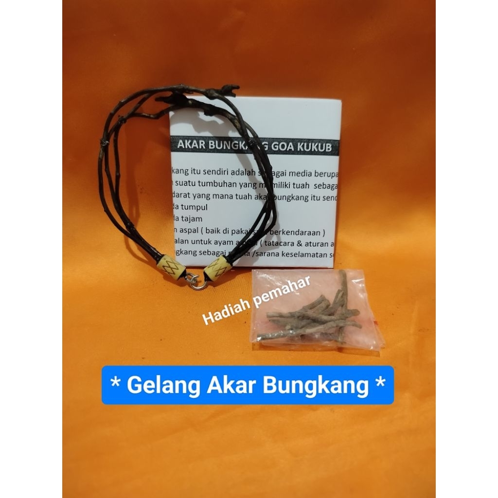gelang tangan akar bungkang asli Kalimantan