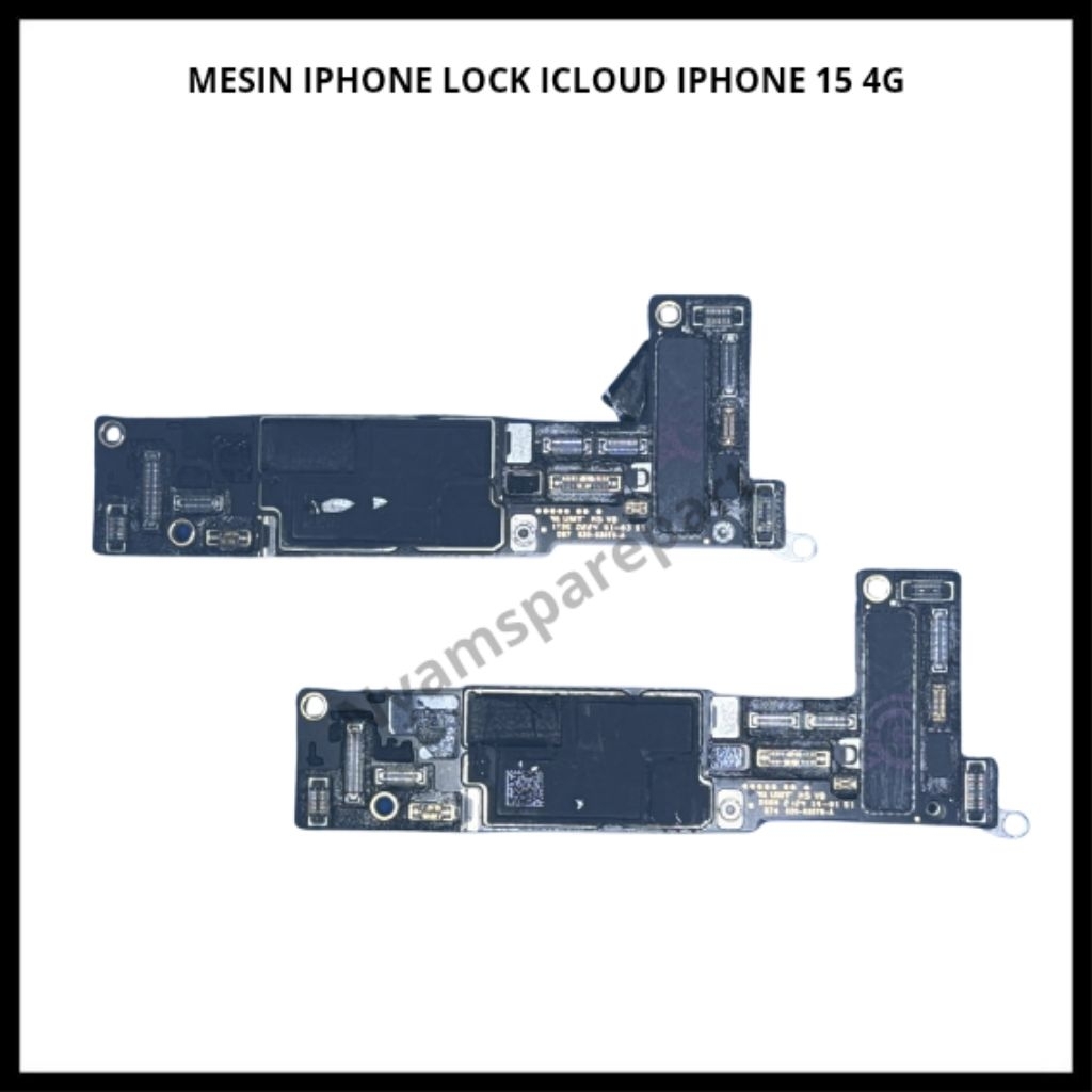 MESIN LOCK ICLOUD IPHONE 15 4G & 5G