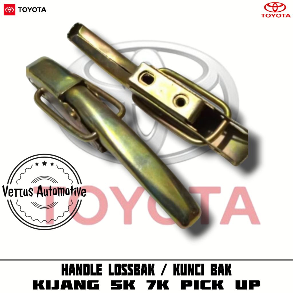 KUNCI BAK KIJANG PICK UP 5K 7K ( 1set ) - HANDLE LOSSBAK PINTU BELAKANG KIJANG PICK UP 5K 7K ORIGINA