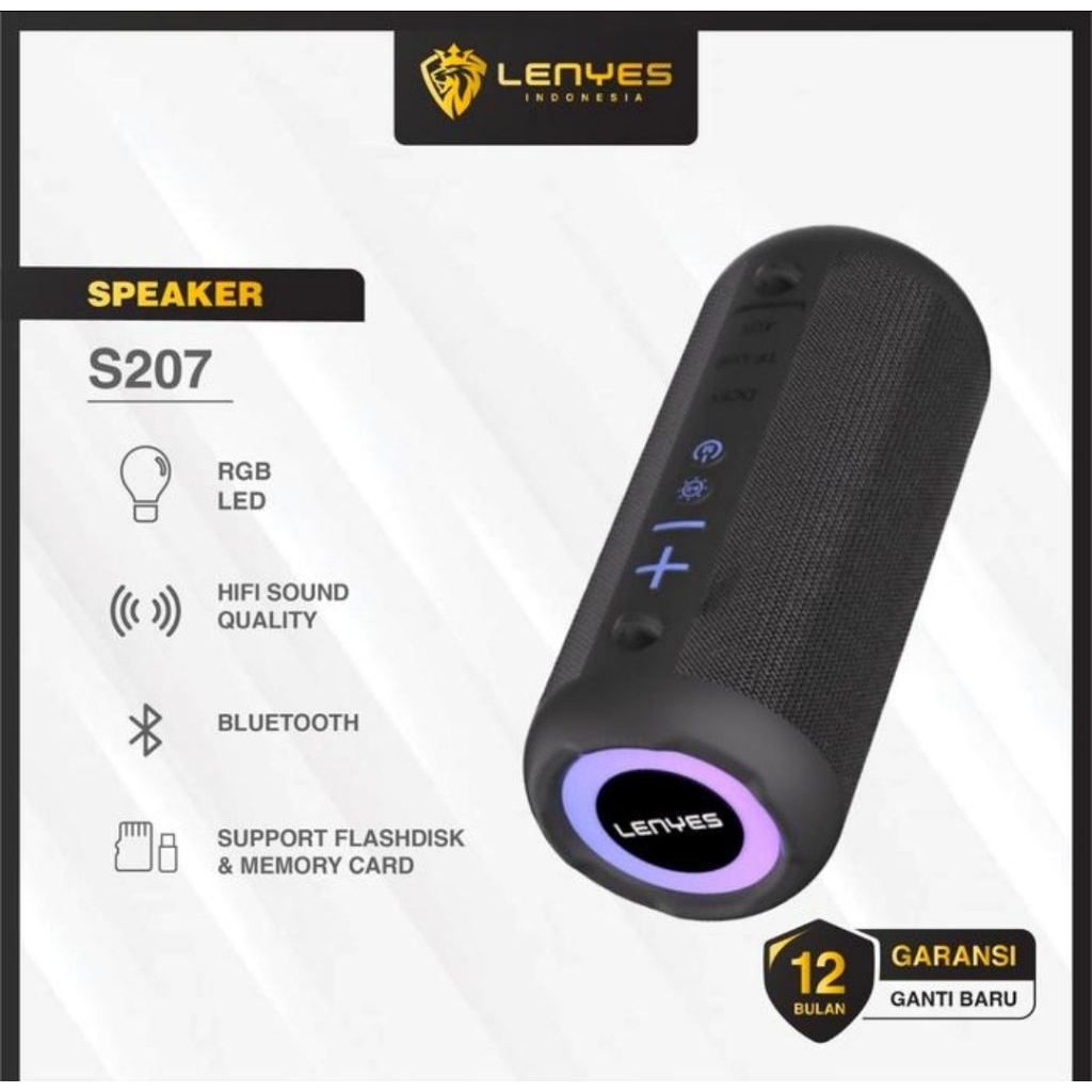 Speaker Lenyes S207 New Series / Model Elegant/Suara Super Bass