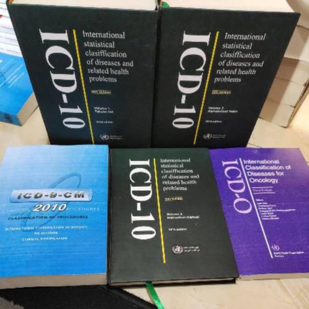 Paket ICD-10 2016 1-3, ICD-O, ICD-9-CM 2010 Termurah