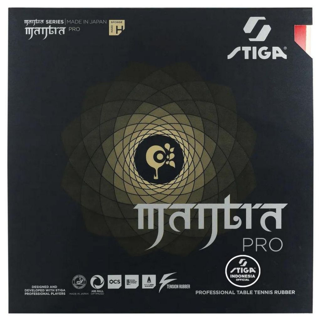 KARET PINGPONG TENIS MEJA STIGA MANTRA PRO H ORIGINAL ITTF JTTA
