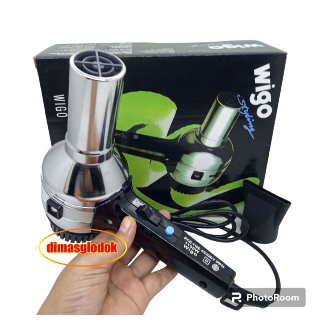 Pengering Rambut Hair Dryer Wigo Taifun 1100 Hair Styling Hot&Cool Wigo Taifun 1100