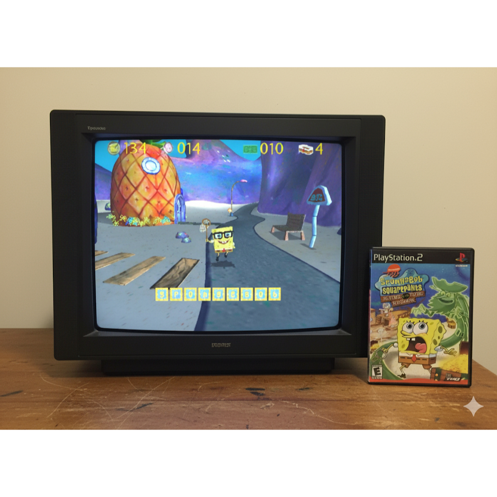 [ Game PS2 Playstation 2 ] SpongeBob SquarePants: Revenge of the Flying Dutchman