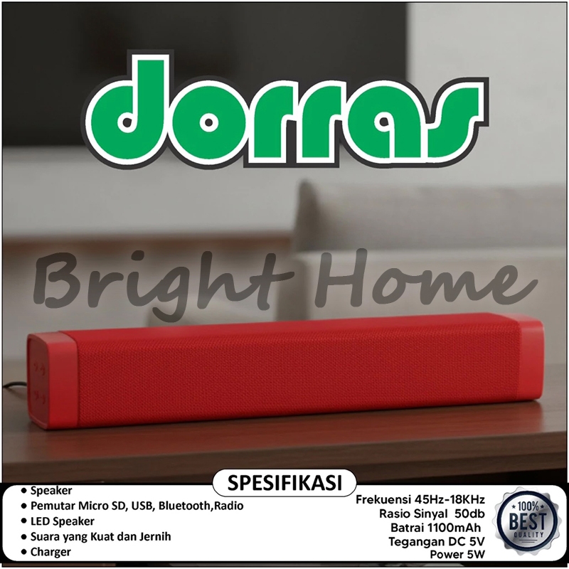 DORRAS DS-888 T9 DS 888 T9 Speaker MP3 Bluetooth Portable Wireless