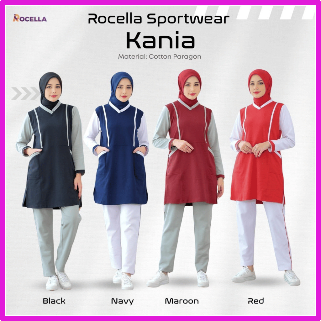 ROCELLA SPORTWEAR KANIA - SETELAN OLAHRAGA WANITA