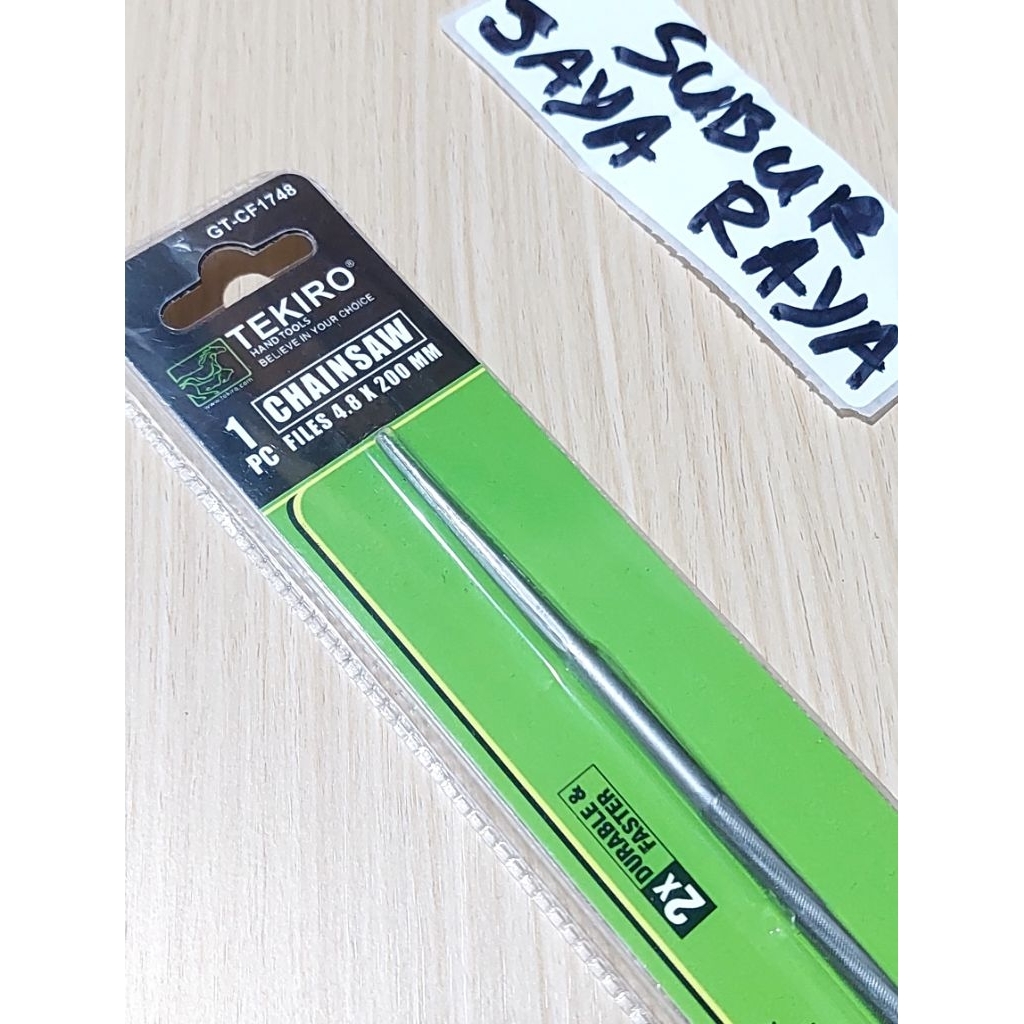 Kikir 4.8 TEKIRO Senso Gergaji Mesin Potong Kayu