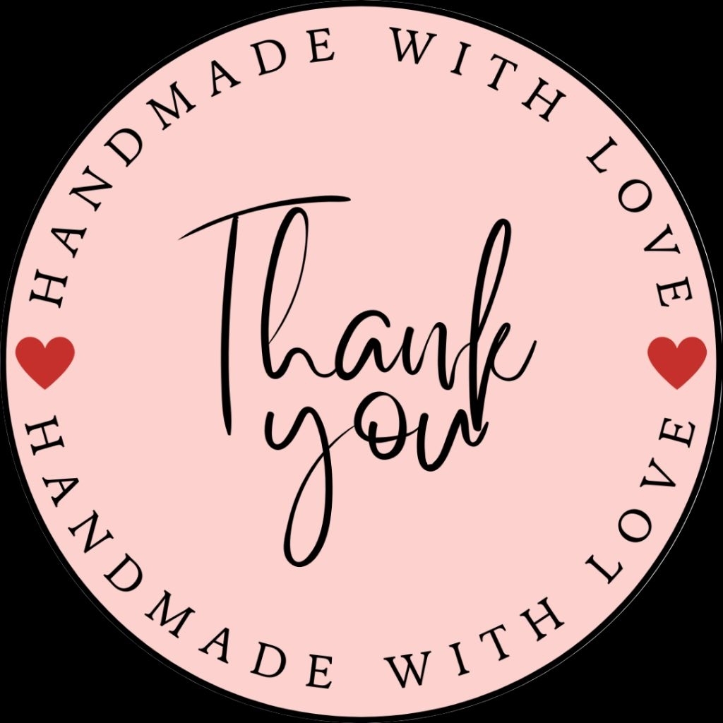 STIKER THANKYOU for order , LABEL THANKYOU, READYSTOCK