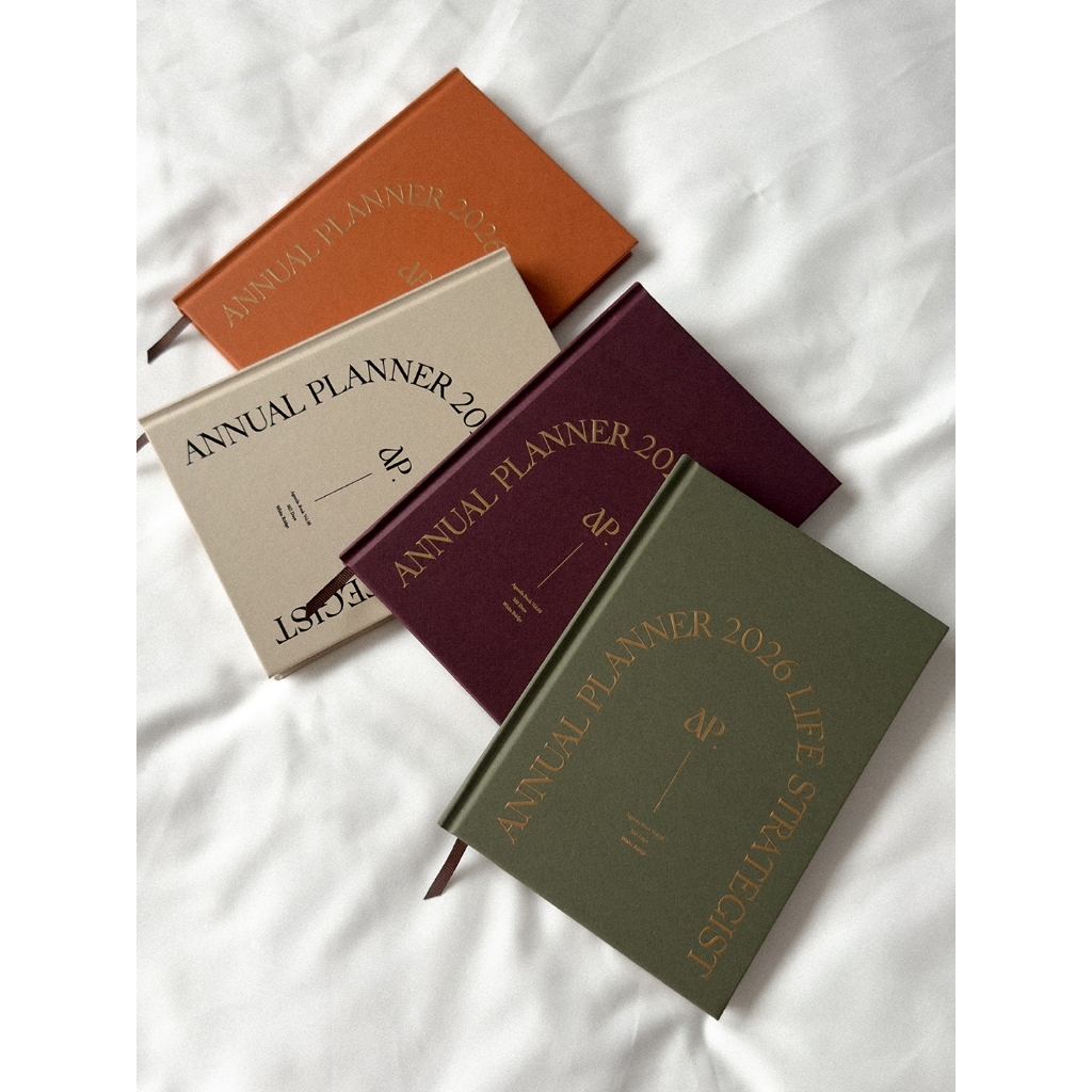 ANNUAL PLANNER 2026 / Journal Book / Buku Jurnal / Buku Jurnal Aesthetic / Planner Book