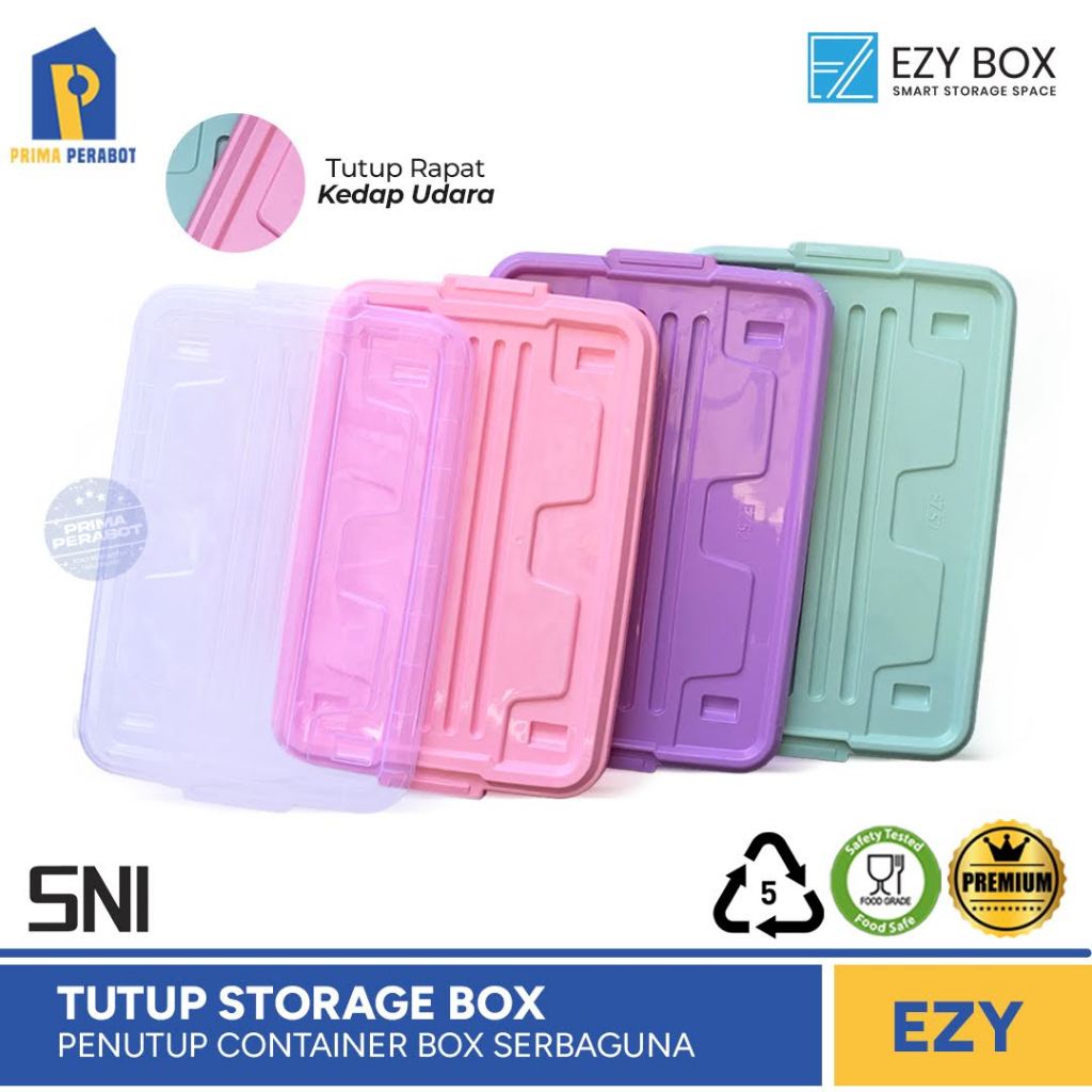 Tutup Storage Container Box Ezy ( Merk Ezy Only )