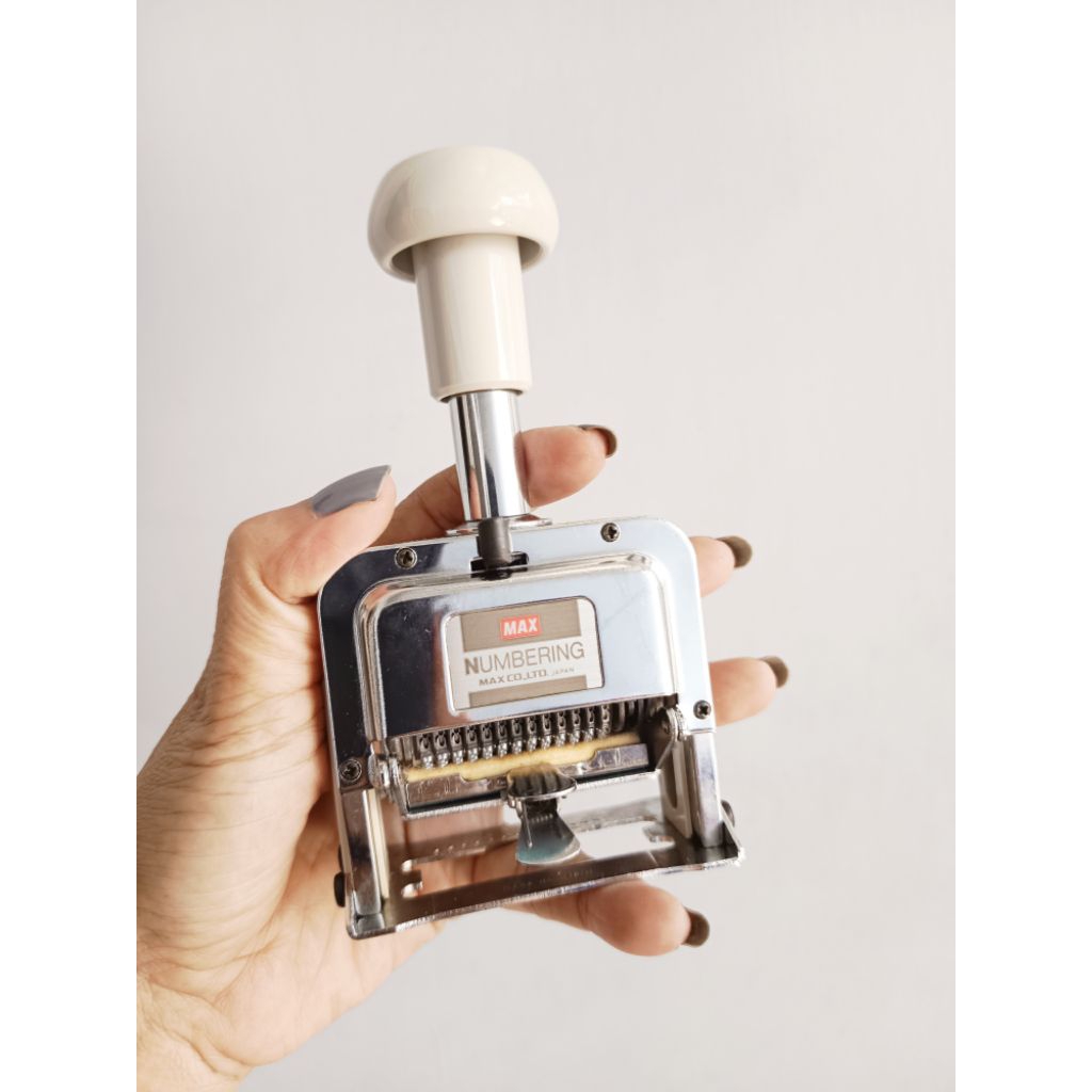MAX Numbering Machine 13 Digit ( Baca Deskripsi)