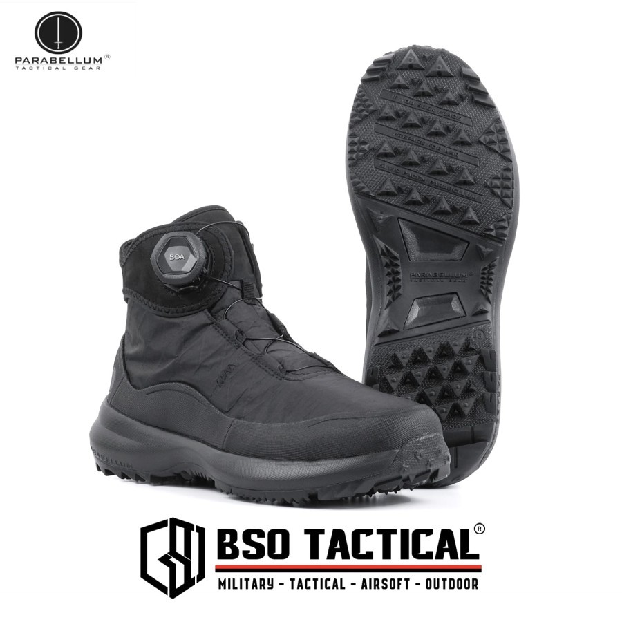 Sepatu Tactical Parabellum Slickster Xpac BOA 6" Outdor Boots