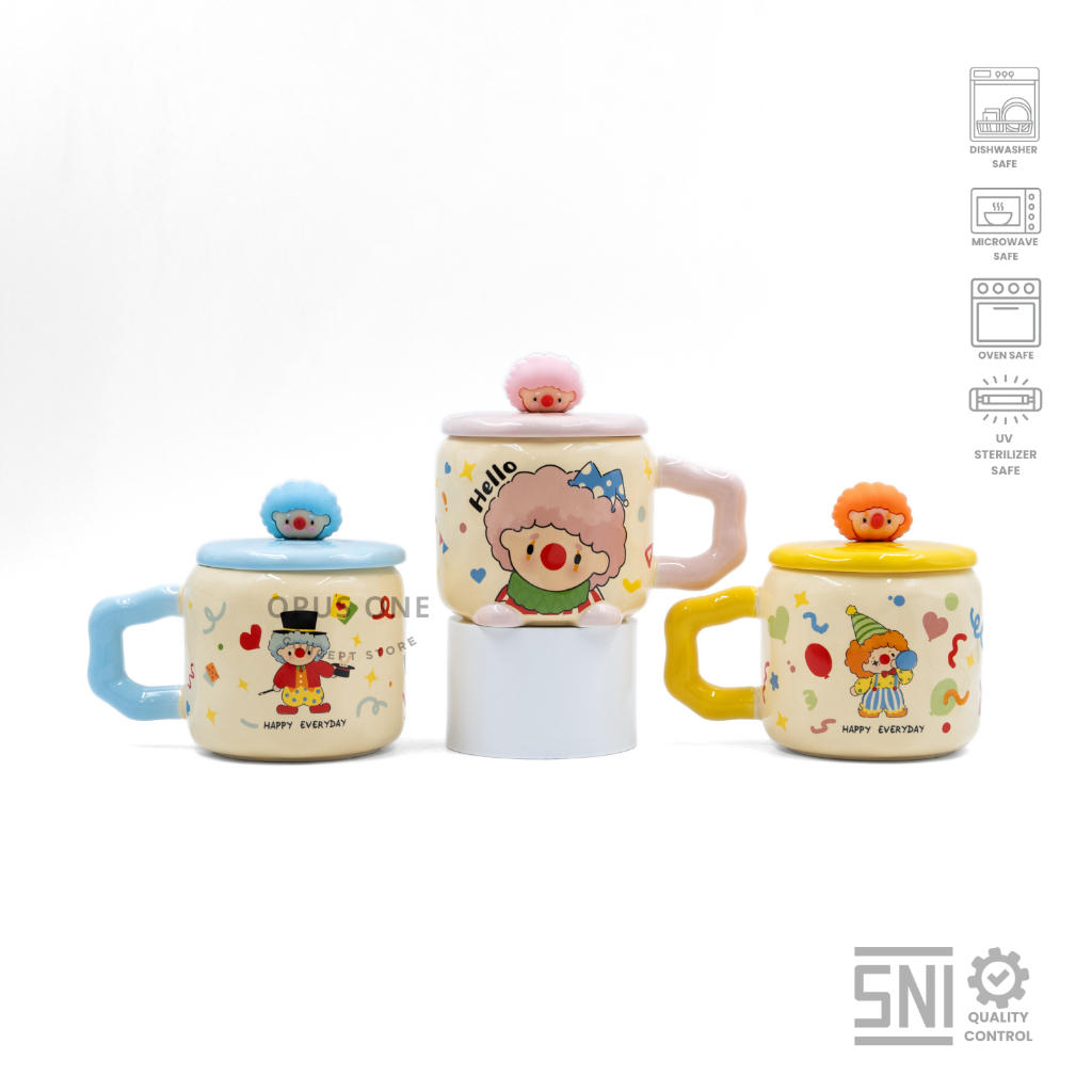 Opus One Party Clown Mug 430ml LS2116 23252