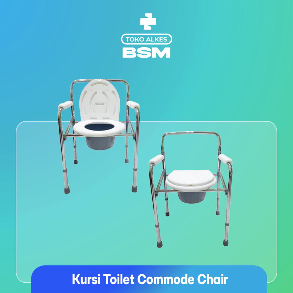BSM - Kursi Toilet Commode Chair