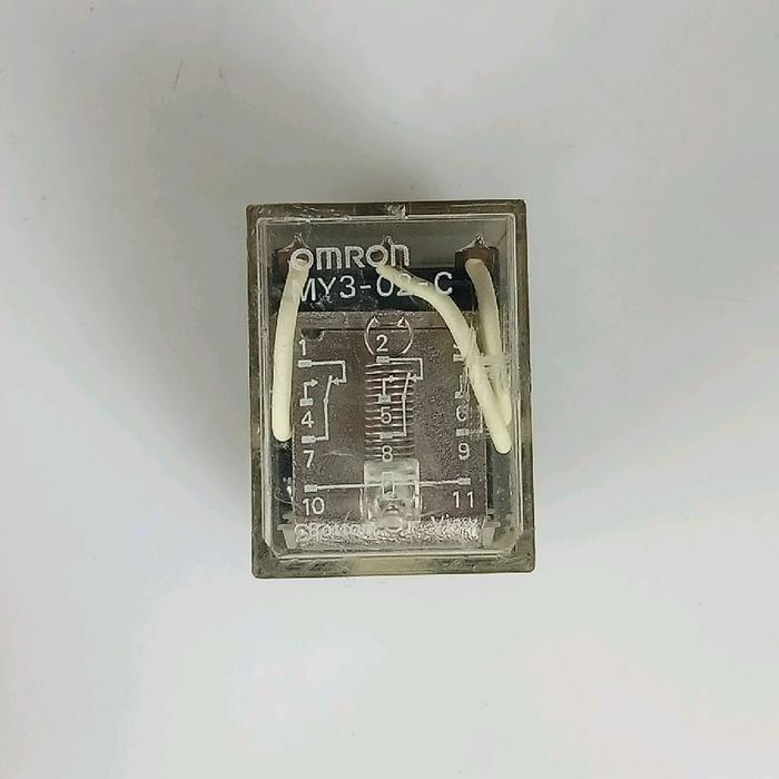 OMRON MY3-02-C Relay 3PDT Coil 12V DC / Relay 12VDC Made in Japan