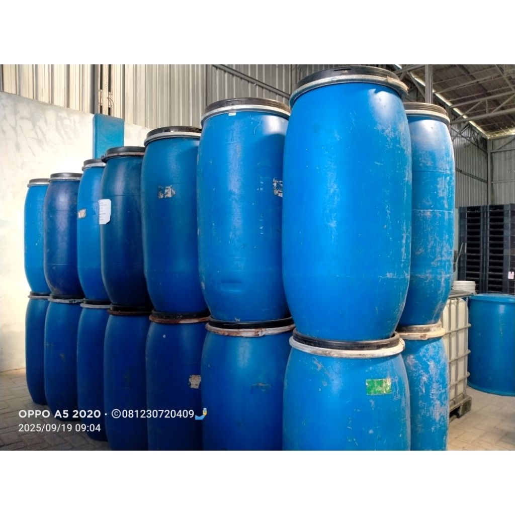 drum/tong plastik fermentasi 150liter