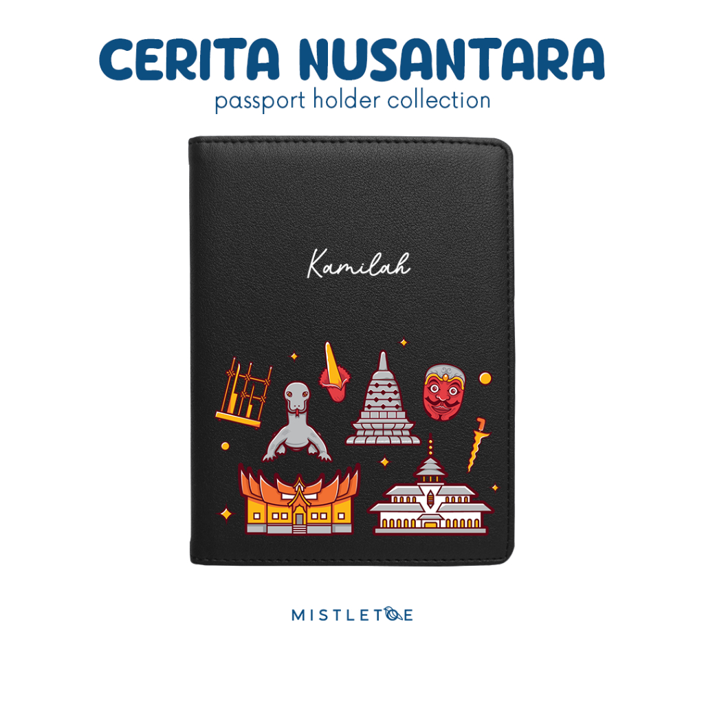 Nusantara Custom Passport Holder – Cover Paspor Pribadi