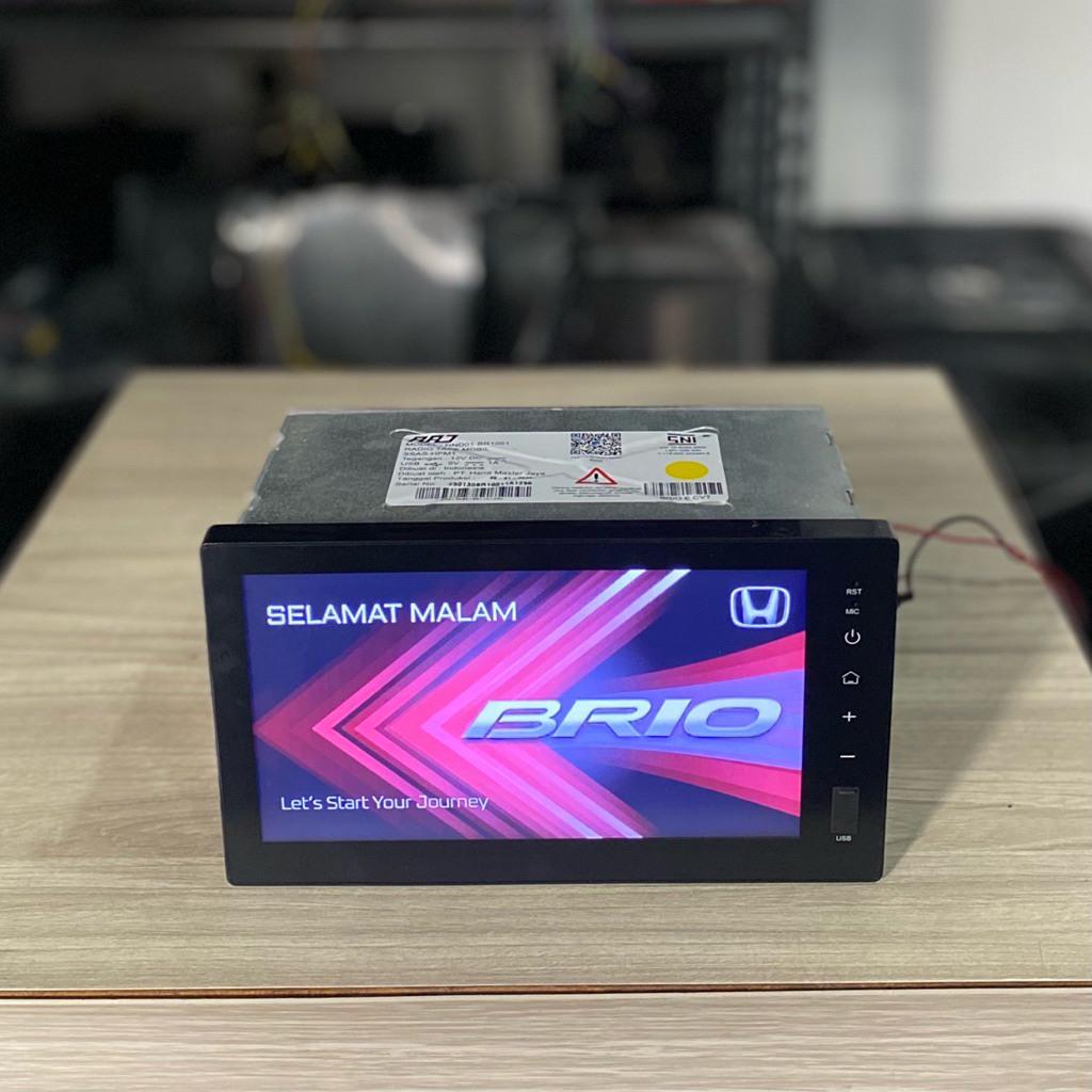 head unit honda brio satya 2025 original copotan