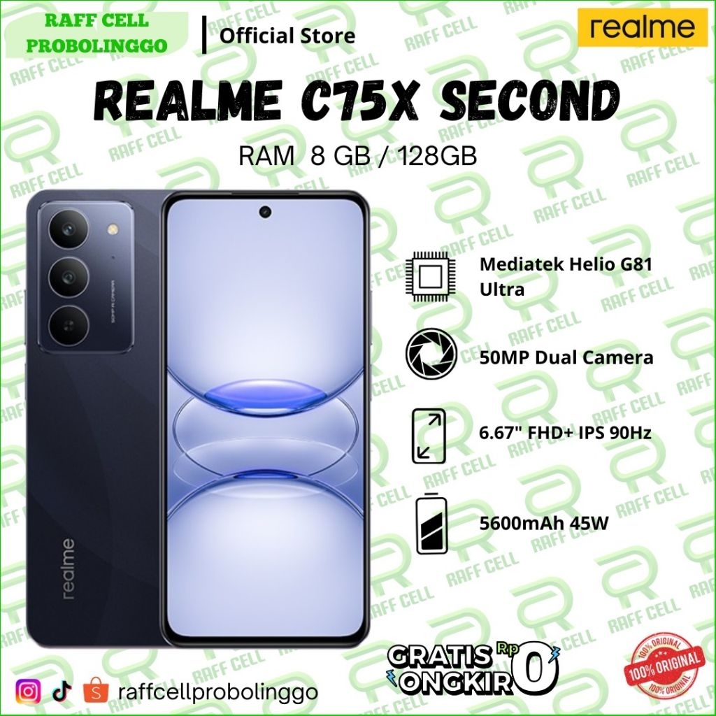 REALME C75X SECOND
