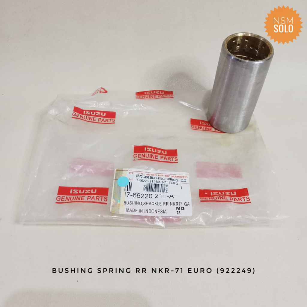 BUSHING SPRING / BOS PER / VERS BELAKANG TRUCK ISUZU ELF NKR71 NKR 71 EURO HDX ORIGINAL ASLI