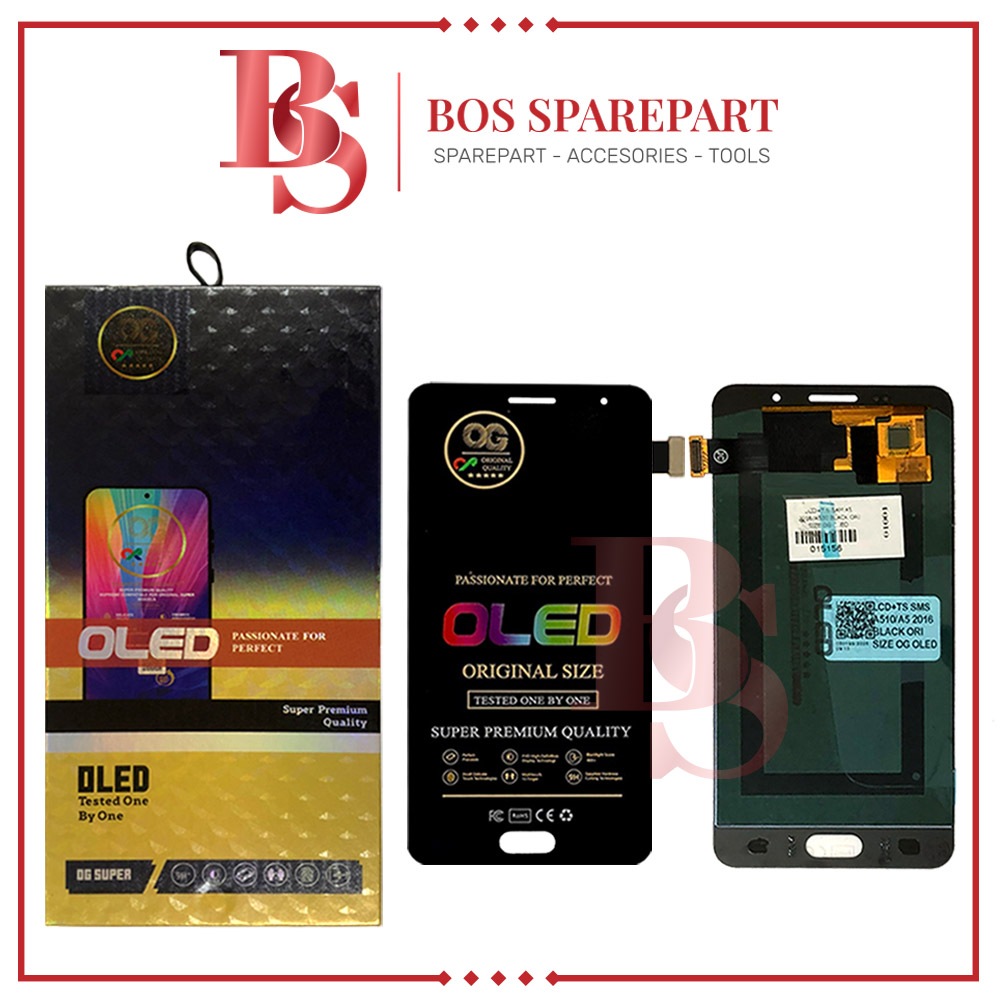 LCD TOUCHSCREEN SAMSUNG A5 2016 / A510 ORI SIZE OG OLED