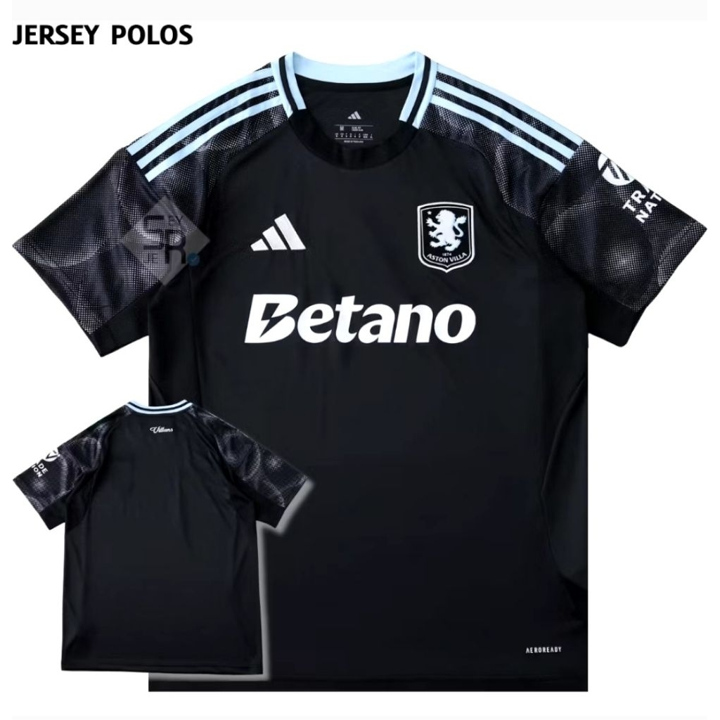 Jersey Aston villa thrid 3rd away 2025 2026 baju bola terbaru 25 26