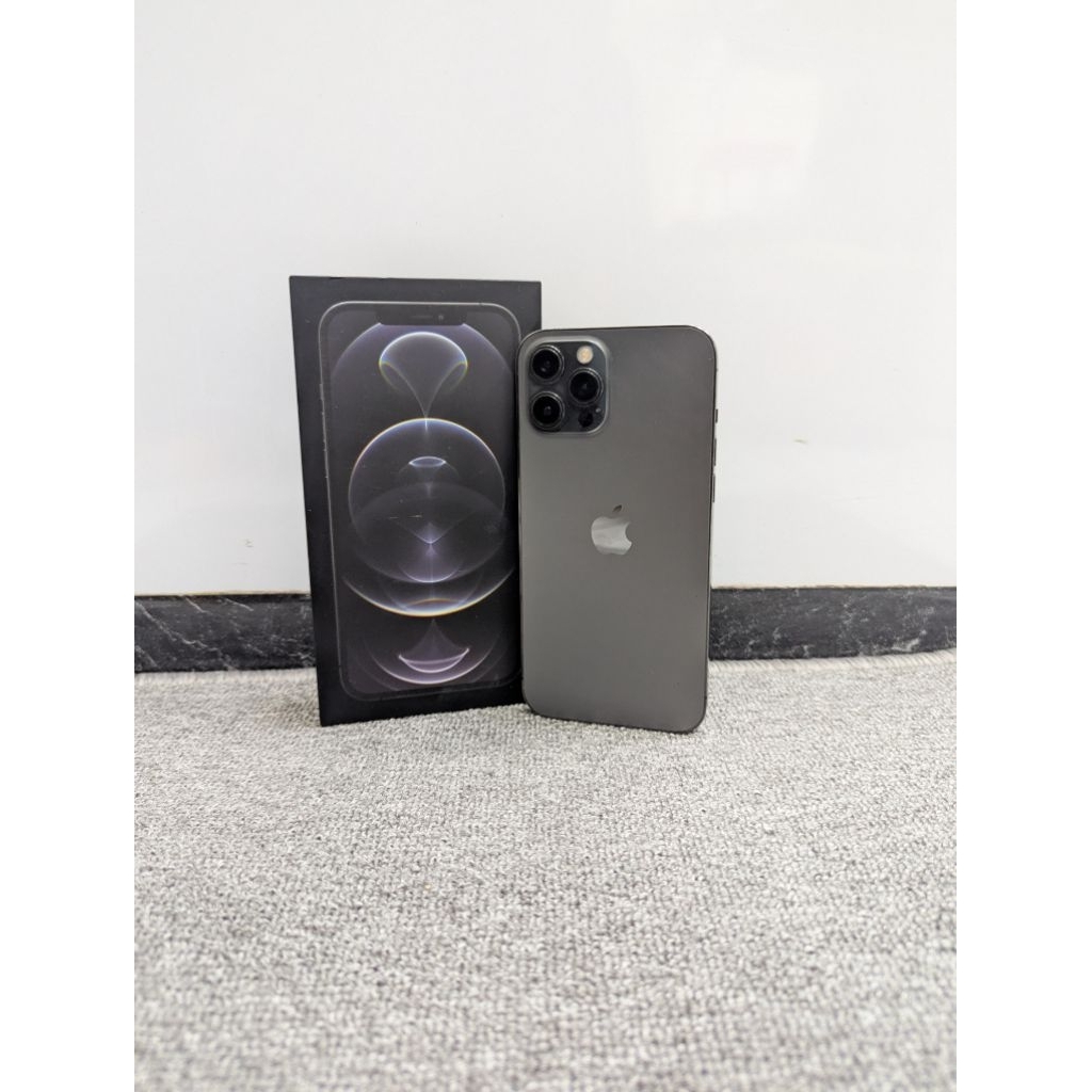 IPHONE 12 PRO MAX 128GB LENGKAP  BERGARANSI IBOX