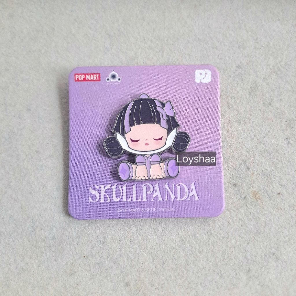 Ready Stock Pin Badge Skullpanda Butterfly | Pin Magnet Skullpanda Butterfly | Skullpanda Pin Badge 