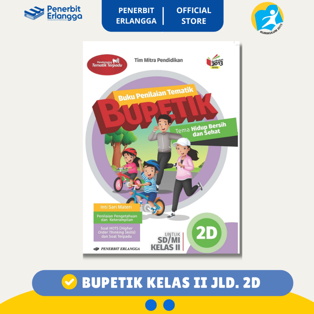 [Erlangga Official] Bupetik Kelas 2d - Kurikulum 2013 Revisi