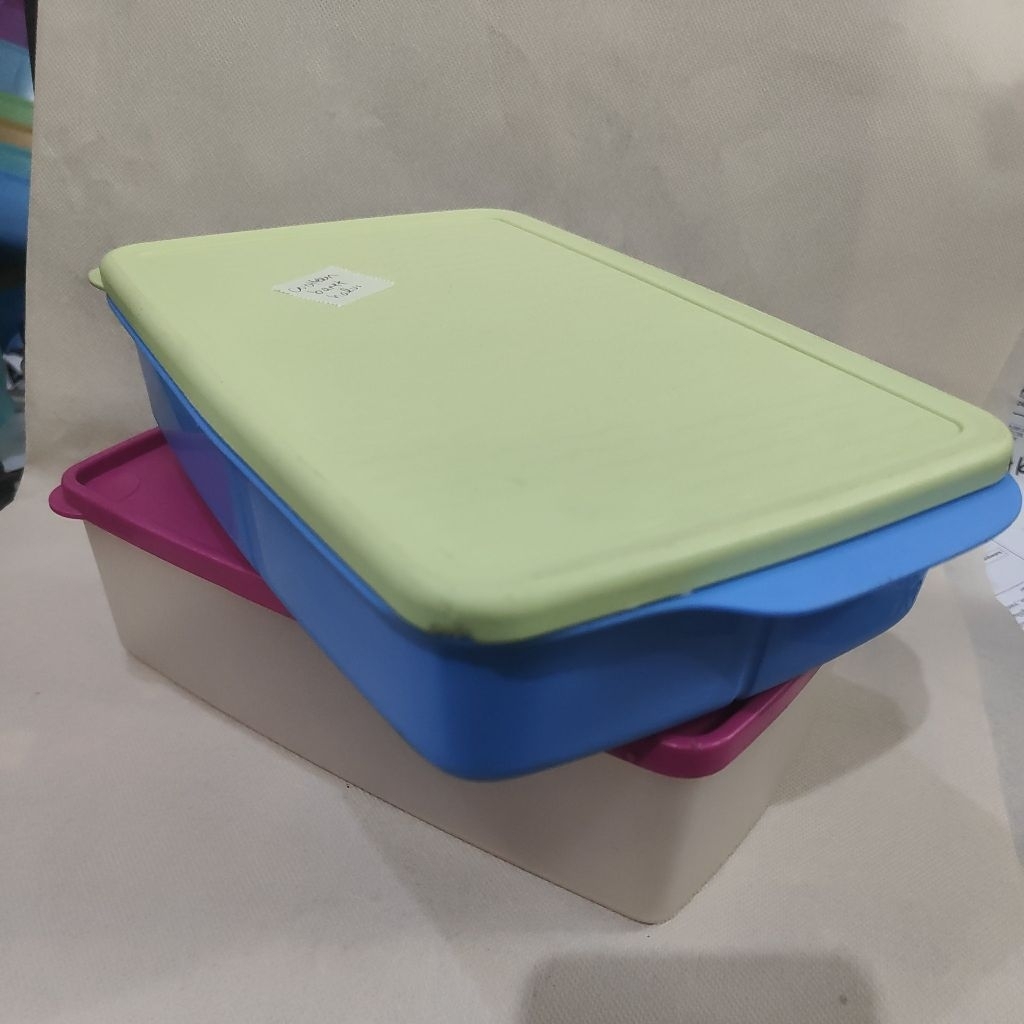 Tempat Makan Tupperware Second MINUS bowl LSA Junmod LHB BYO square preloved