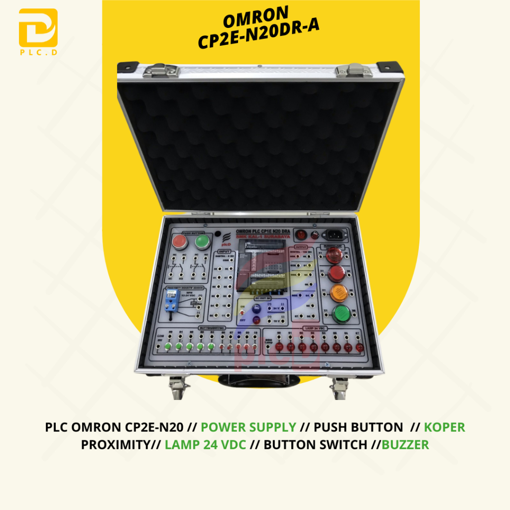 PLC Omron CP2E N20 Training Kit