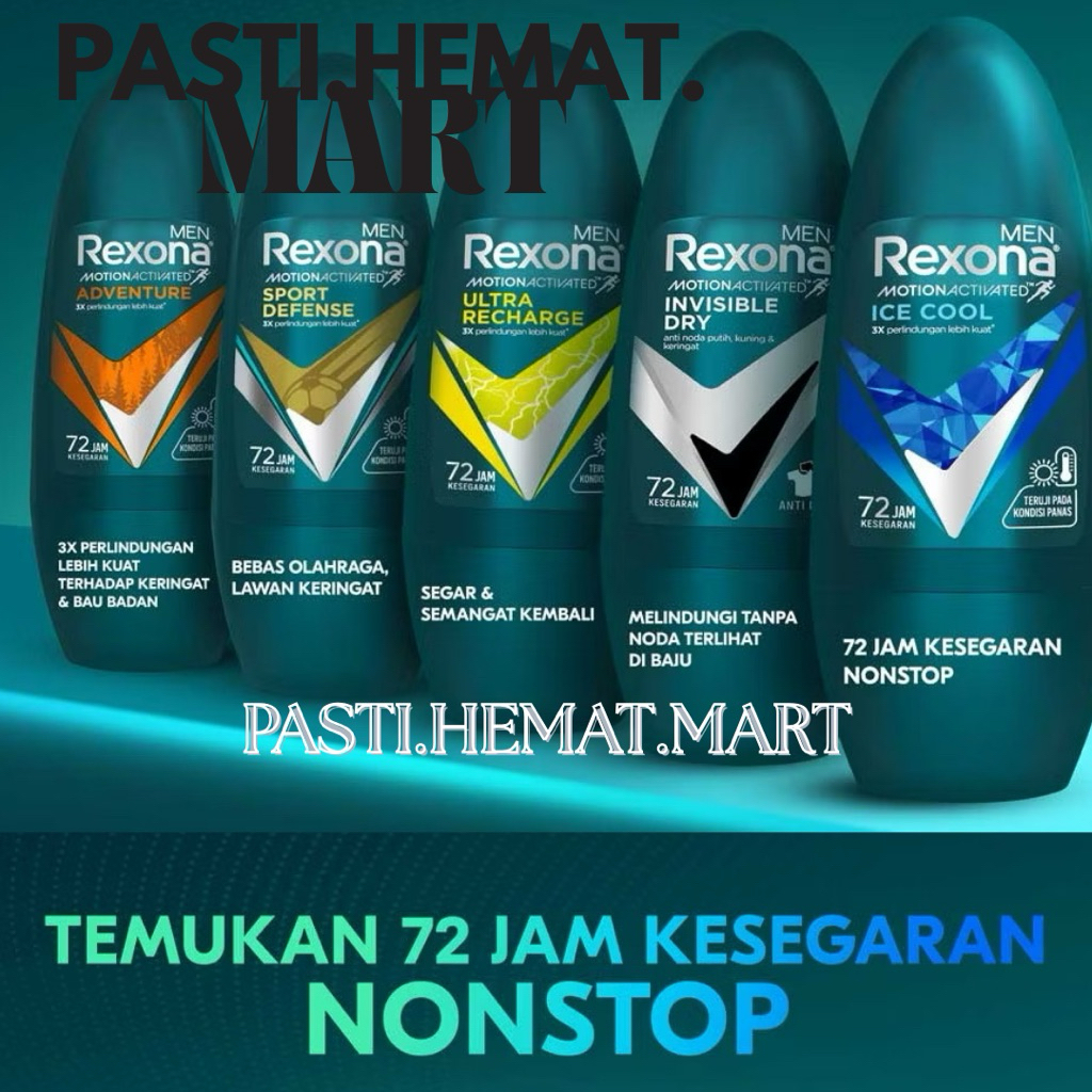 Rexona Men Roll On | Deodoran Roll On Pria Rexona