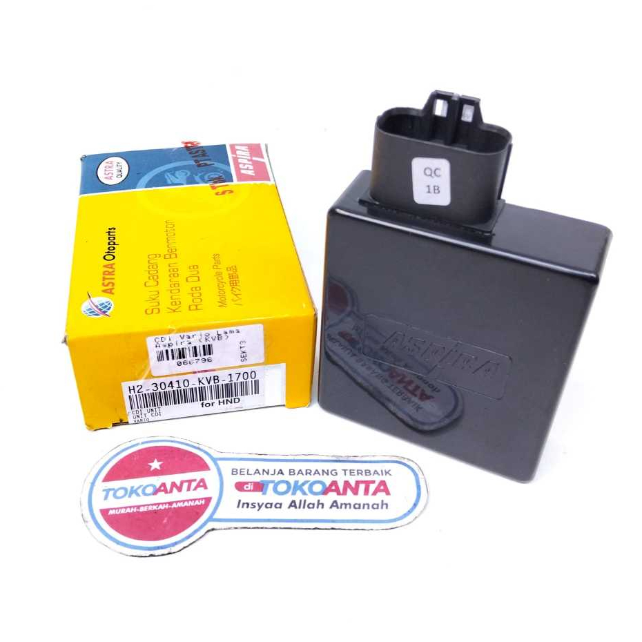 CDI Unit Motor Vario Lama Karbu 110 Vario Techno KVB Merk Aspira