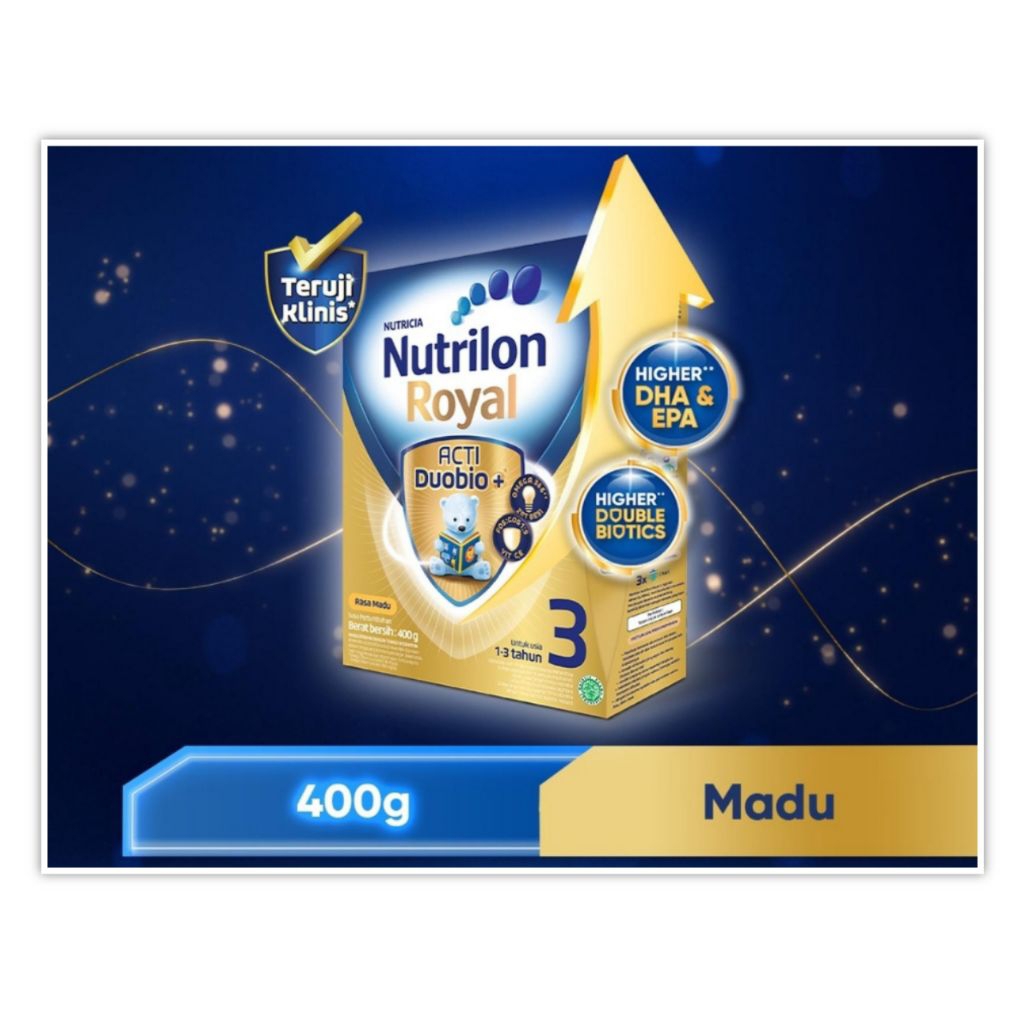 

Nutrilon Royal 3 isi 400 gr Madu Susu Anak