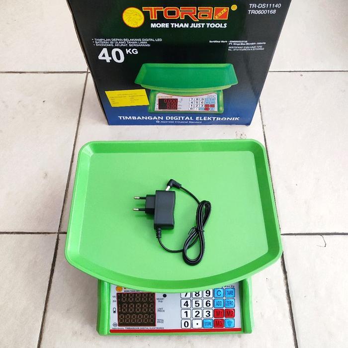 Timbangan Digital 40Kg TORA Timbangan Buah & Sayur