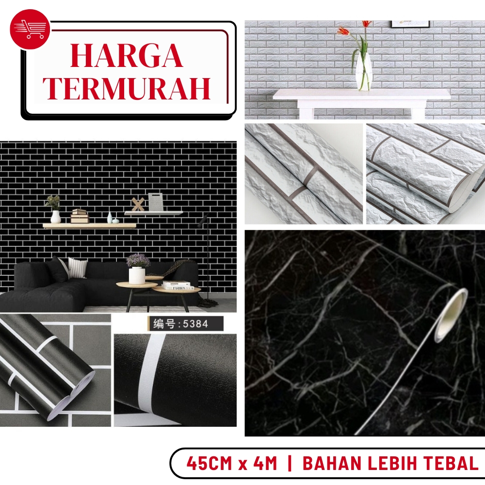 Sticker Dinding Kamar Mandi Wallpaper Dinding Kamar Mandi Anti Air Walpaper Dinding Kamar Mandi